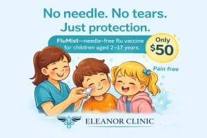 Needle-Free Flu Vaccination for Children in Melbourne’s West | FluMist at Eleanor Clinic